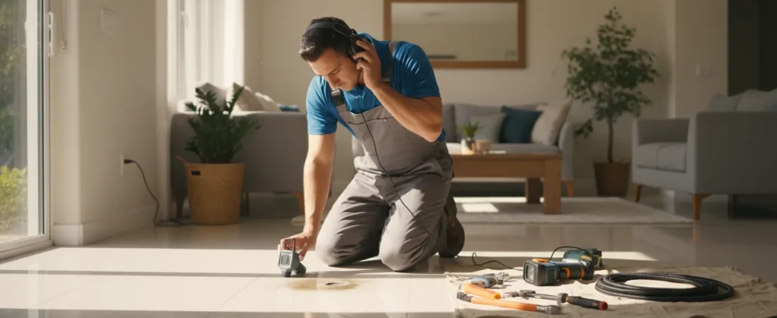 Leak Detection Riverside CA: Slab, Yard and Wall Leaks