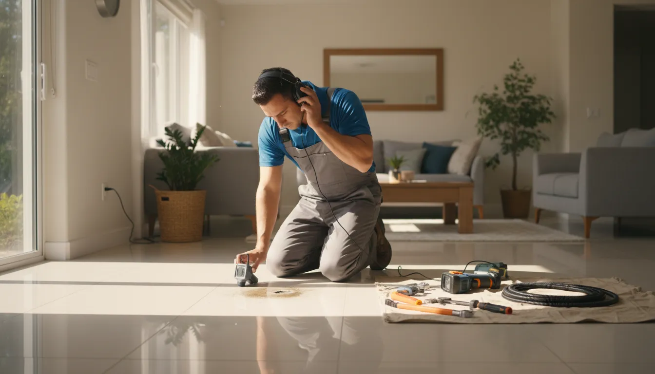 Leak Detection Riverside CA: Slab, Yard and Wall Leaks