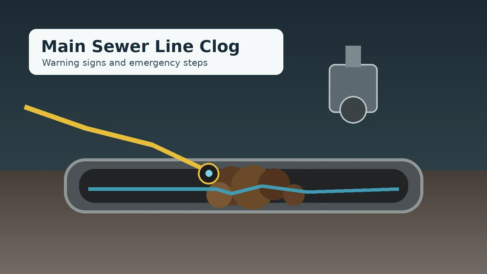Main Sewer Line Clog: Signs and Emergency Steps