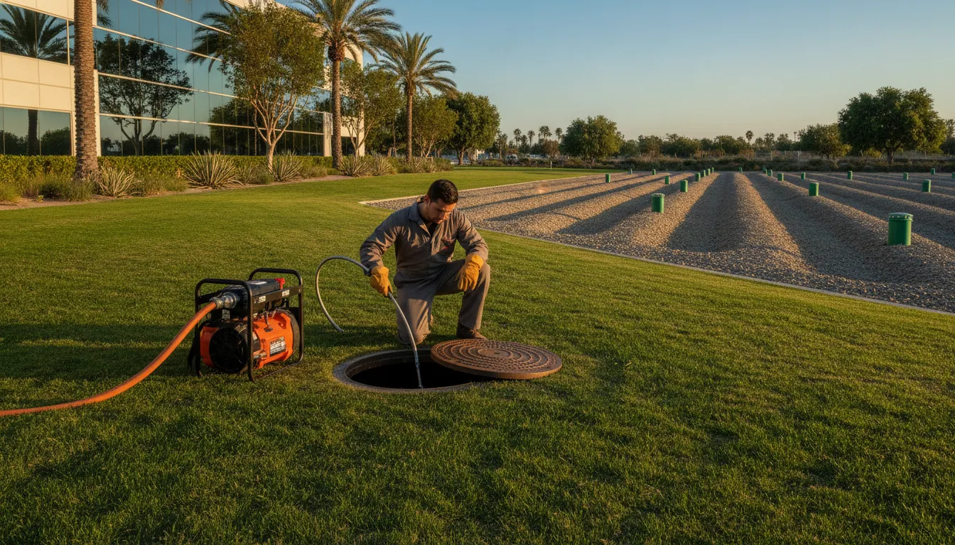 Commercial Septic Maintenance for Inland Empire